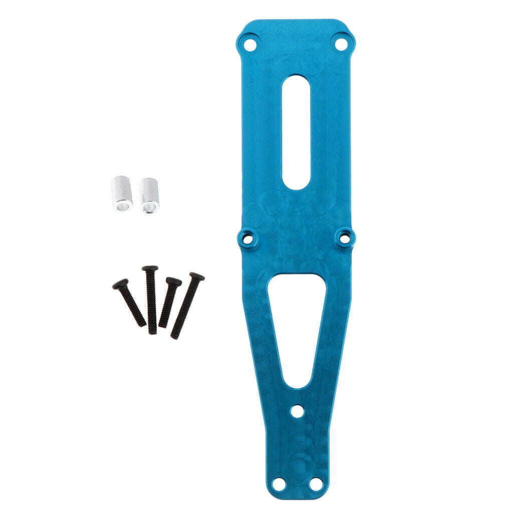 Blue Aluminium Alloy Front Shock Absorber Pull Rod Seat for Wltoys 12428,