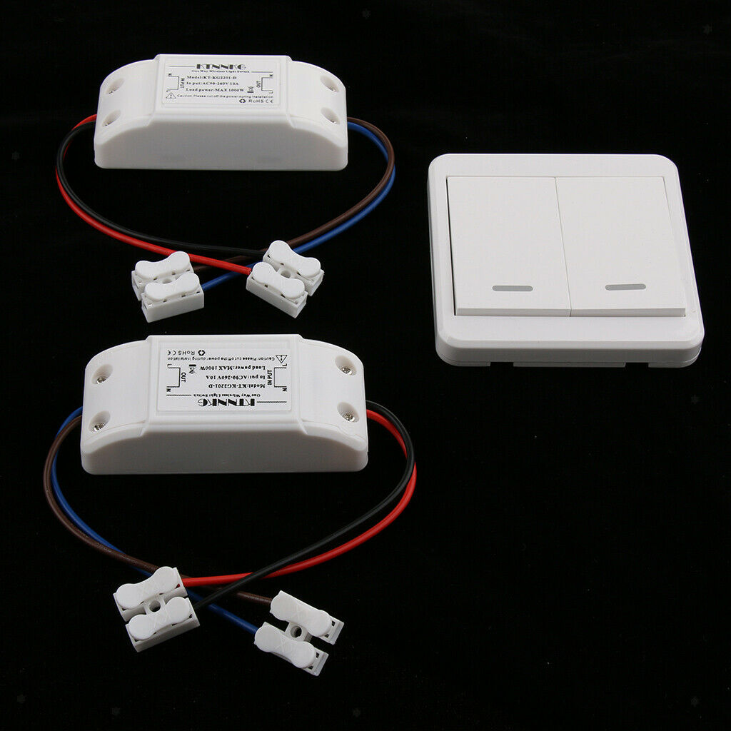 AC85-260V Smart Wireless RF Remote Control Switch Module 433 2CH