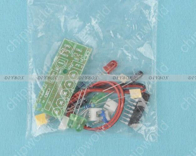 KA2284 Audio Level Indicator DIY Electronic Kit Parts 5mm RED Green LED 3.5-12V