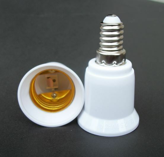 Popular 5X E14 to E27 Base LED Light Lamp Bulb Adapter Converter Screw So.l8