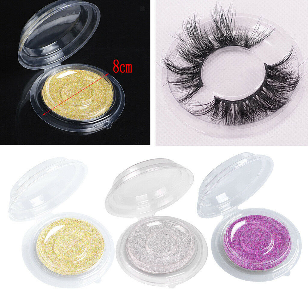 30 Pieces Empty False Eyelash Storage Case Plastic Lashes Care Organizer