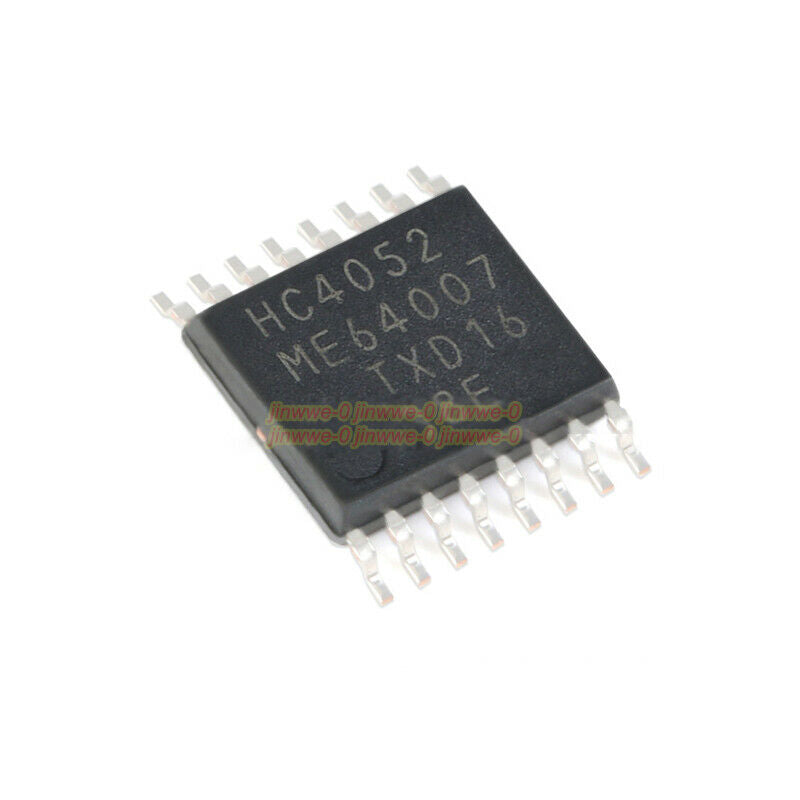 5pcs 74HC4052PW,118 TSSOP-16 dual 4-channel analog multiplexer Chip