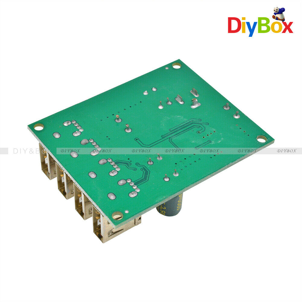 DC-DC 7-60V To 5V 5A 4 USB Buck Converter Step Down Car Power Supply Output