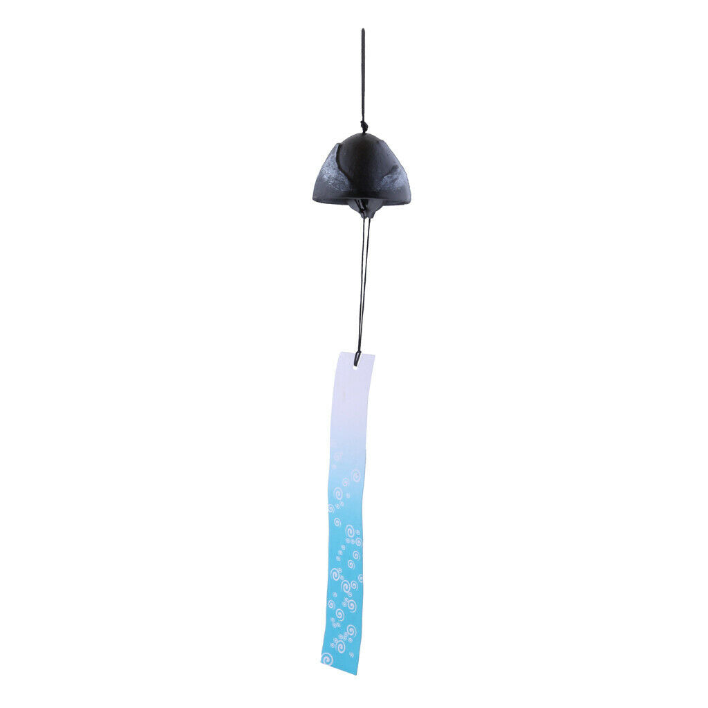 2pcs Japanese Furin Wind Chime Nambu Cast Iron