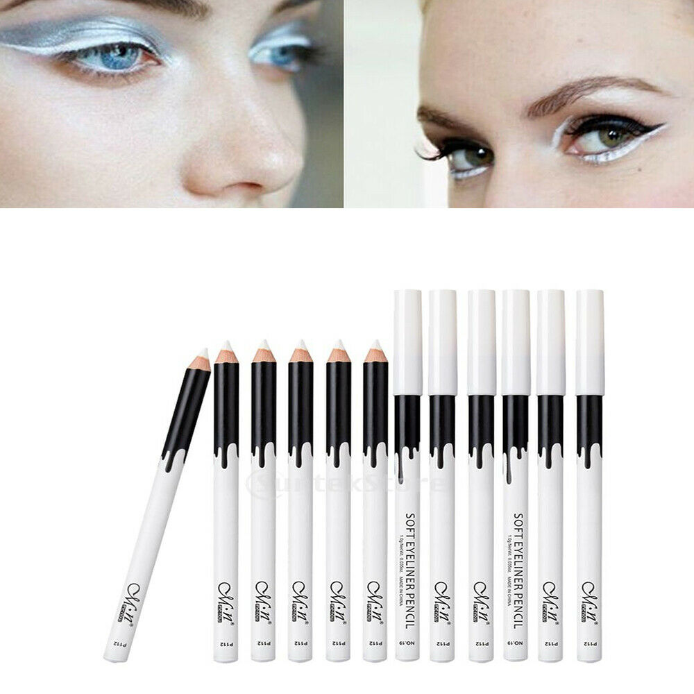 12 Packs Waterproof Professional Makeup Matte Highlight Eyeliner Pen Stick