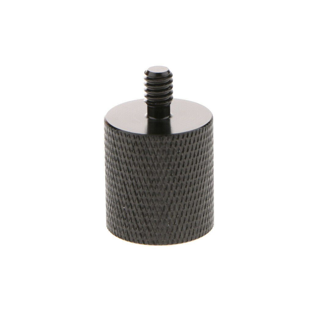 2X 1/4-inch Male to 5/8-inch Female Screw for Camera Stud Mic Stand Adapter