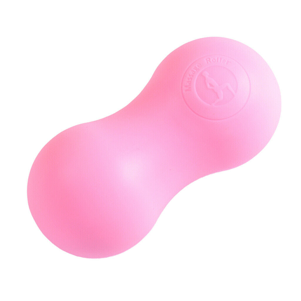 Peanut Massage Ball Foot Body   Point Stress Relief Massager Pink