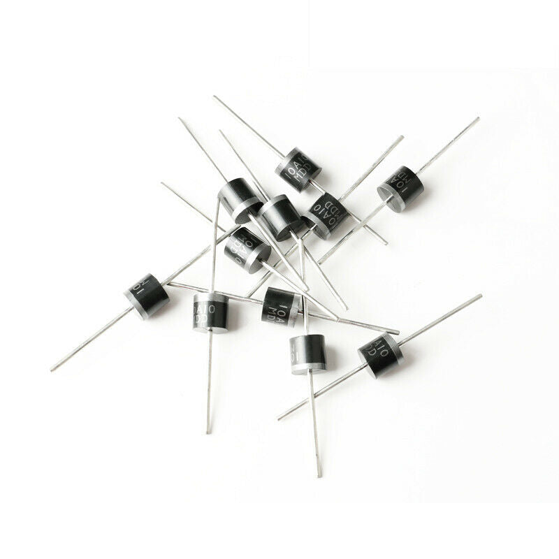 10pcs DIP Rectifier diode 6A10 6A-1000V R-6 Semiconductor Actives Rectifiers