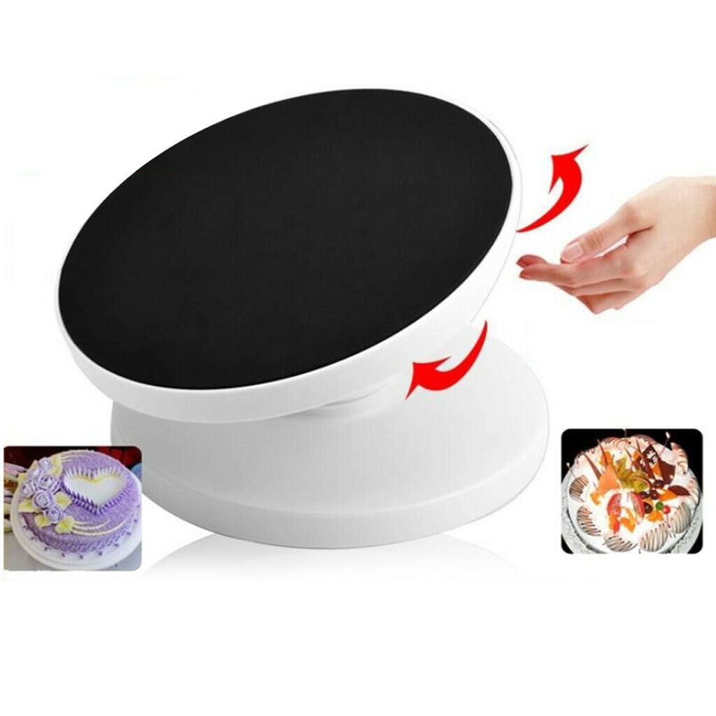Cake Turntable 360° Revolving Tiltable Cake Decorating Baking Accessories