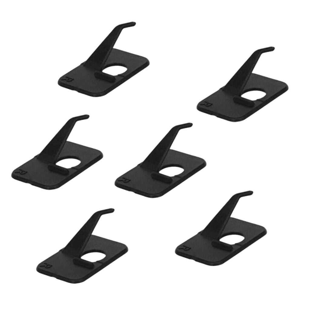 2X 6 Arrow Rest Recurve Bow Hunting Targeting Accessory Left/Right Right Hand