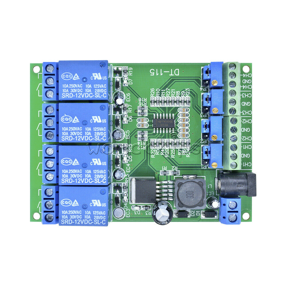 DC 12V 4Channel Voltage Comparator Stable LM393 Comparator Module