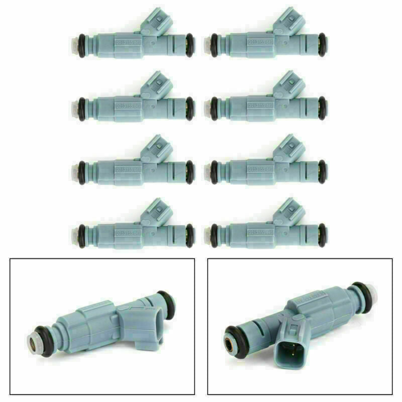 8PCS New Fuel Injectors For 2001-2007 Chrysler 4.7L V8 0280155849 C0 CN