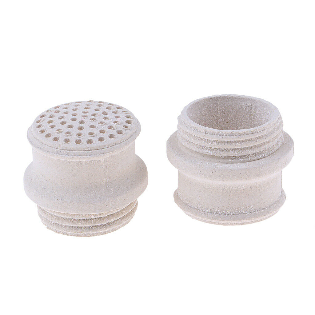 6 Pieces Kerosene Lantern Nozzle Head Outdoor Camping Gas Component White