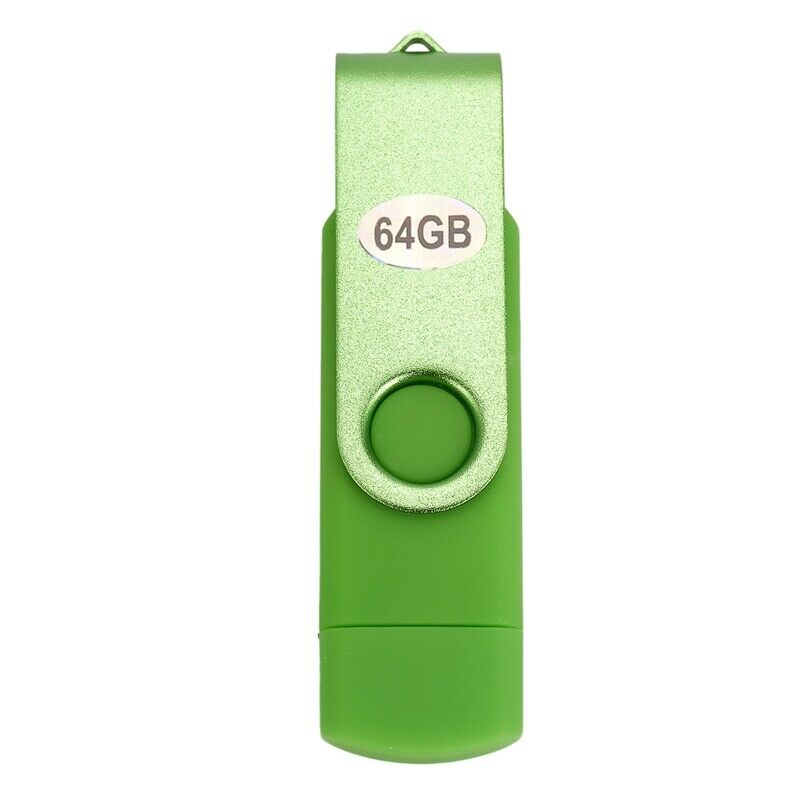 64Gb Colorful Usb 3.0 Flash Drive Otg Pendrive Micro-Usb Stick External StoragP9