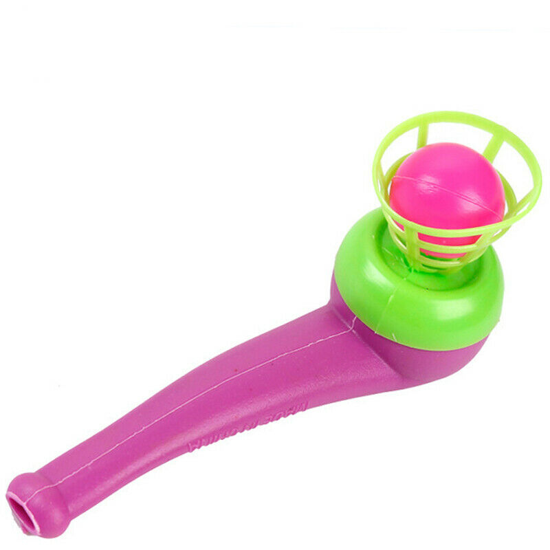 1Pcs Suspended Blow Pipe Blow Ball Rod Board Game for Children Balance Tr.l8