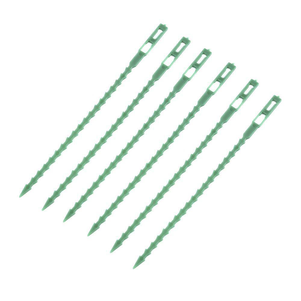 50PCS Reusable Garden Plastic Plant Cable Ties Grow Kits Tree Climbing Supports