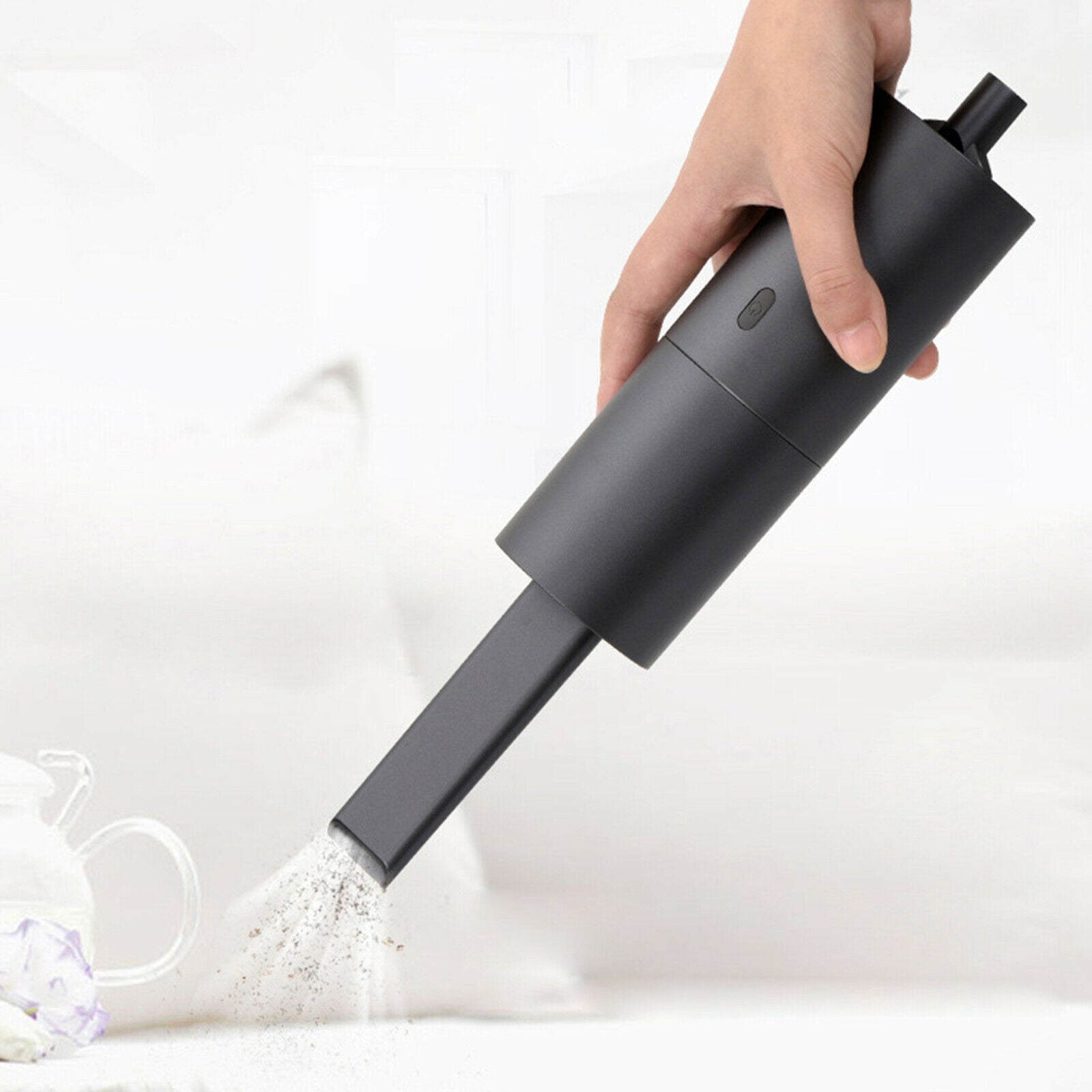 Portable Handheld Cordless 35W Car Vacuum Cleaner 2.0kpa Suction Brush Motor