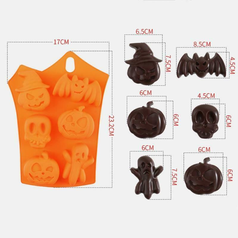 4 PCS Chocolate Mold Non-stick Baking Utensils Pumpkin Personality Modeling Mold