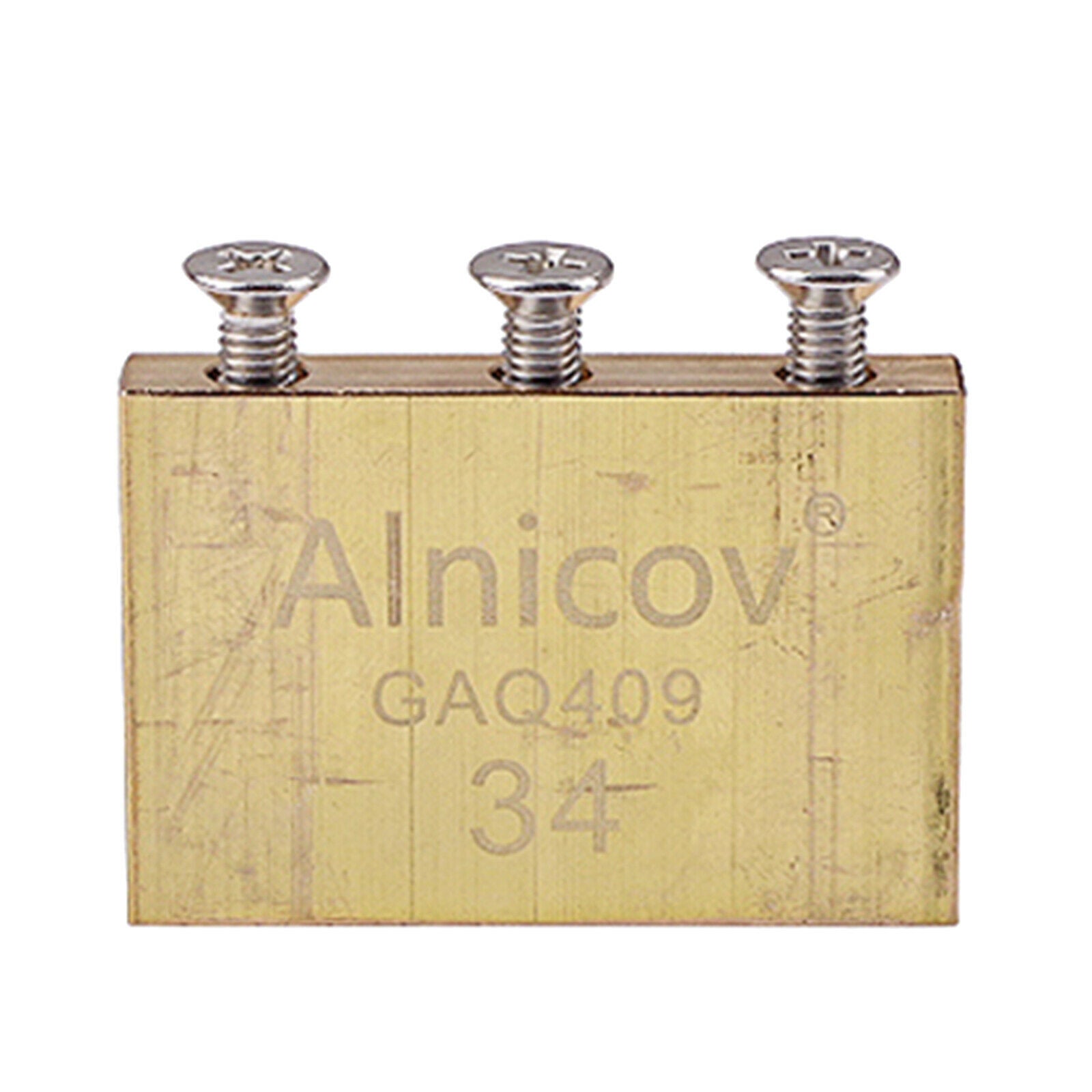 Full Brass 34 mm Guitar Tremolo Block Sustain Bridge for Electric Guitar