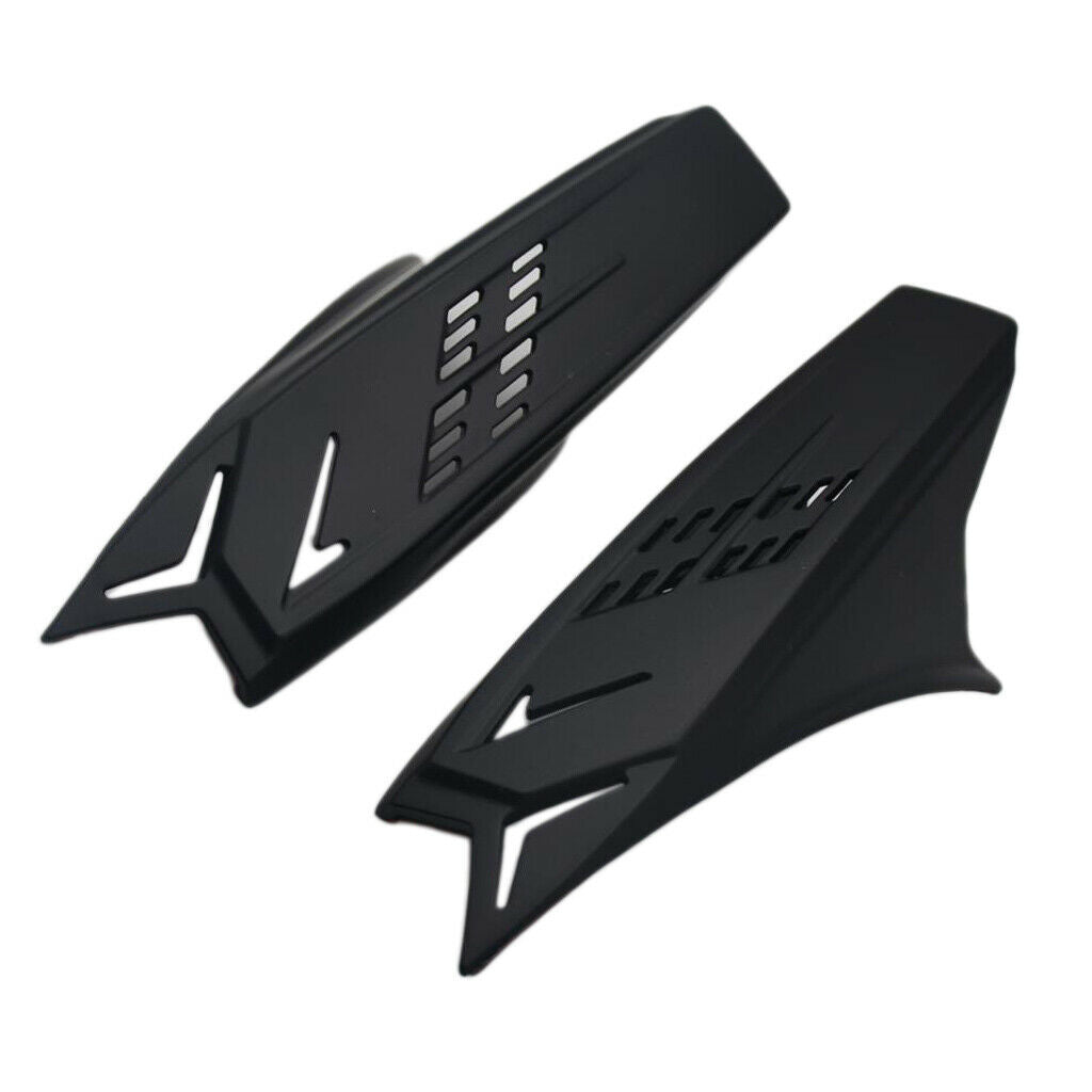 2Pcs Modification Protective Racing Plastic Decor Motorcycle Helmet Horns