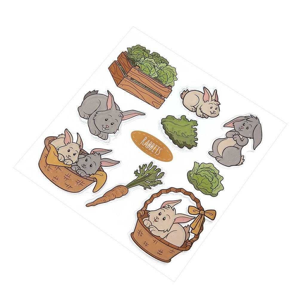 Metal Cutting Dies Stencil Scrapbooking Rabbit Stamp Embossing Paper Cards @