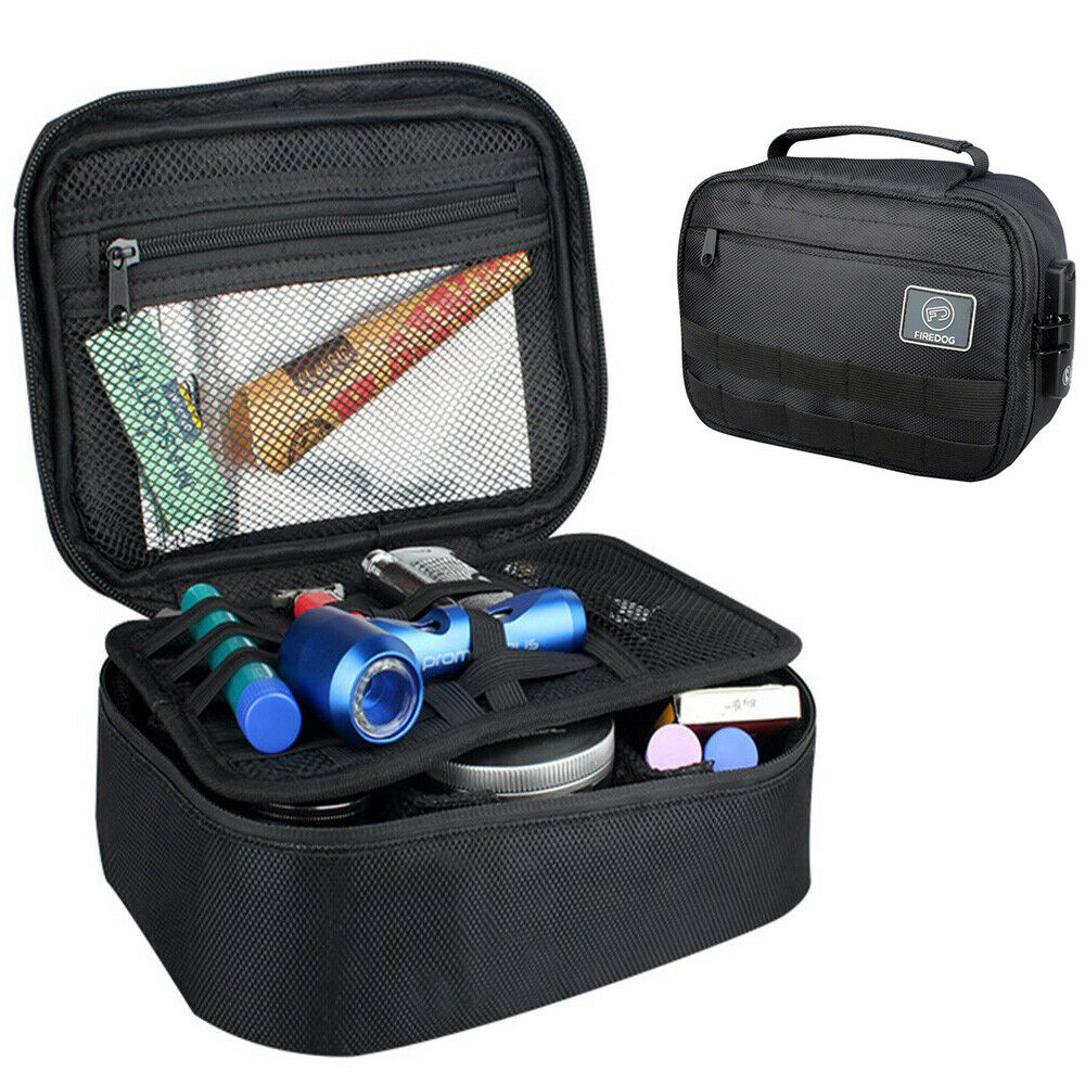 Smell Proof Bags With Combination Lock Carbon Lined Odor Proof Deodorized Stash