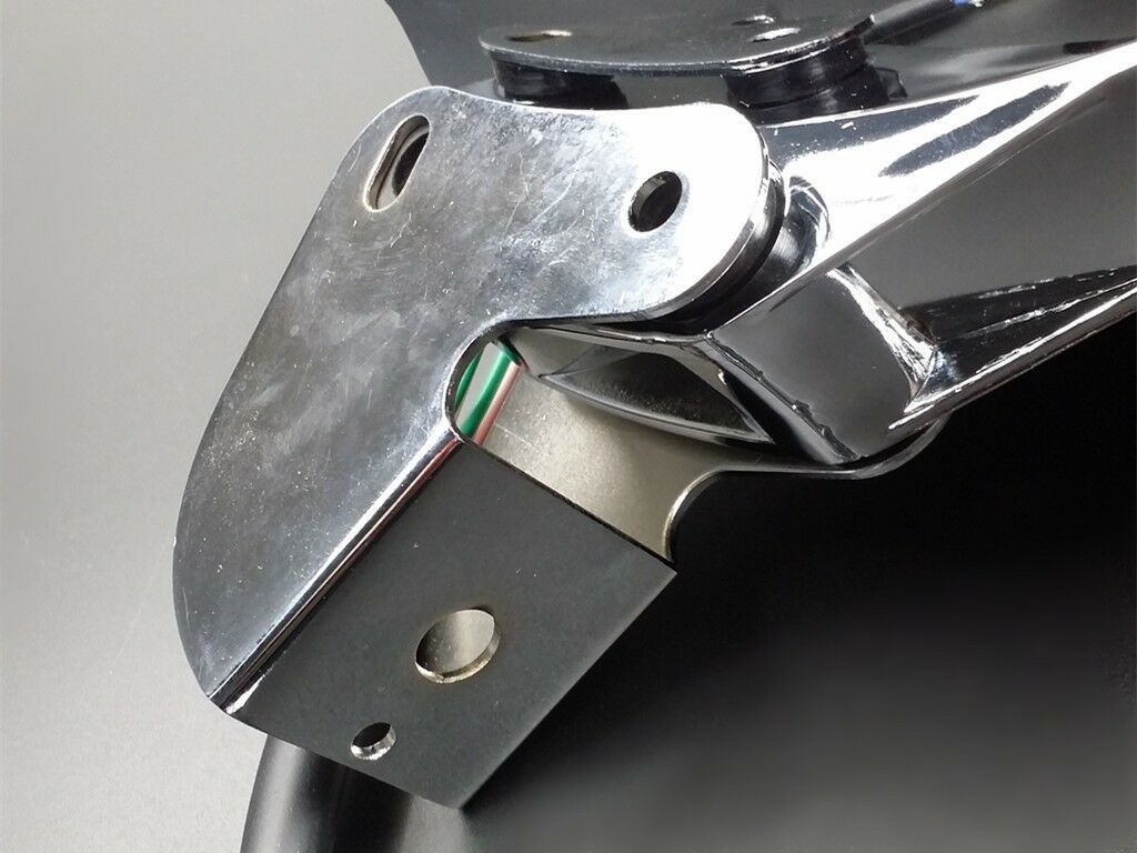 Motorbike Low/High Beam Headlight Bullet Light Bracket Cruiser Chopper Touring