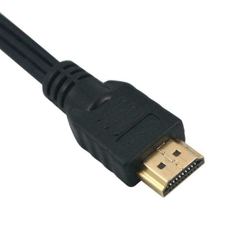 3.3ft HDMI-compatible to 3RCA Cable AV Composite M/M Connector for 1080P HDTV
