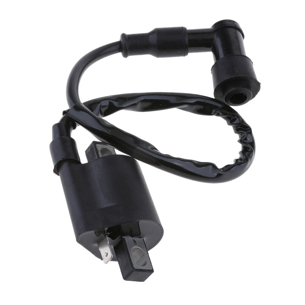Black Ignition Coil with CDI for for Suzuki LT-A50 LTA50 Quadmaster