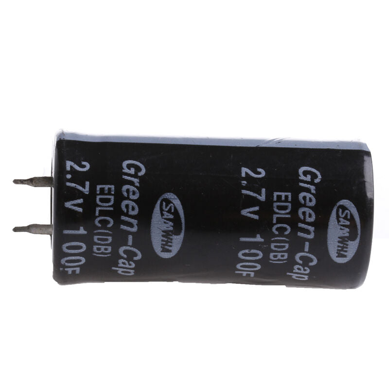 2Pcs Super Capacitor 2.7V 100F Ultra Capacitor Farad