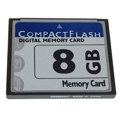 Universal 8GB CF Digital Memory Card for Cameras Cellphones MP3 PDAS