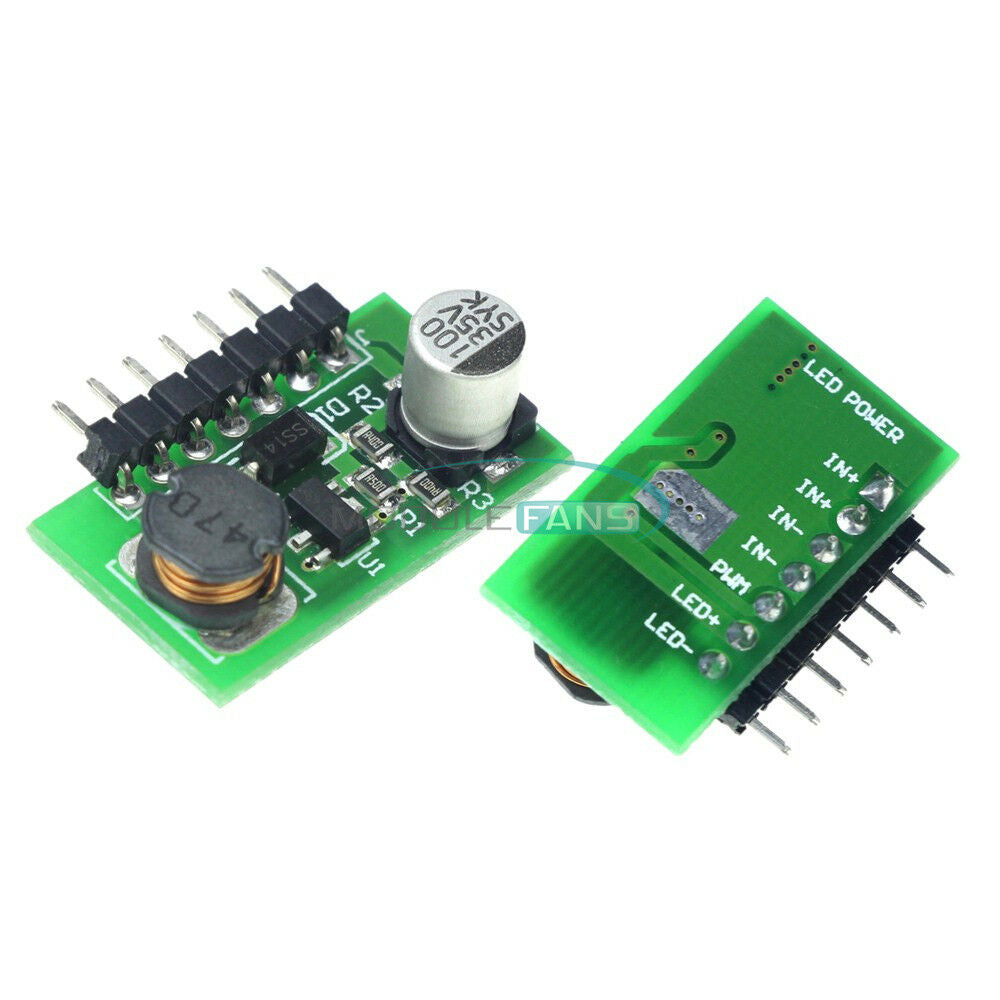 10pcs 3W 700mA DC 7.0-30V To 1.2-28V LED lamp Driver Support PWM Dimmer Module