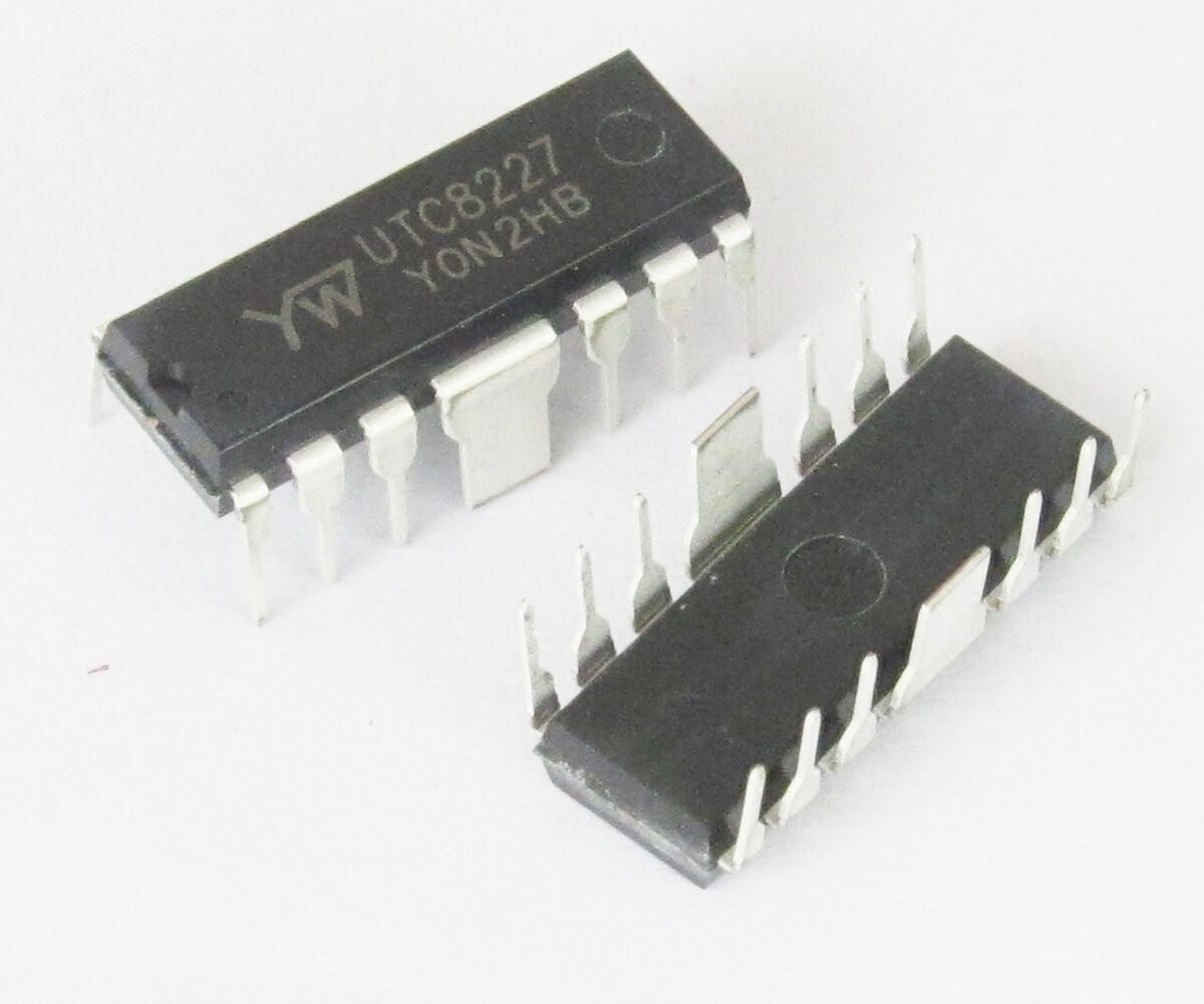 5Pcs IC Chip UTC8227 Audio Amplifier DIP 14 pin