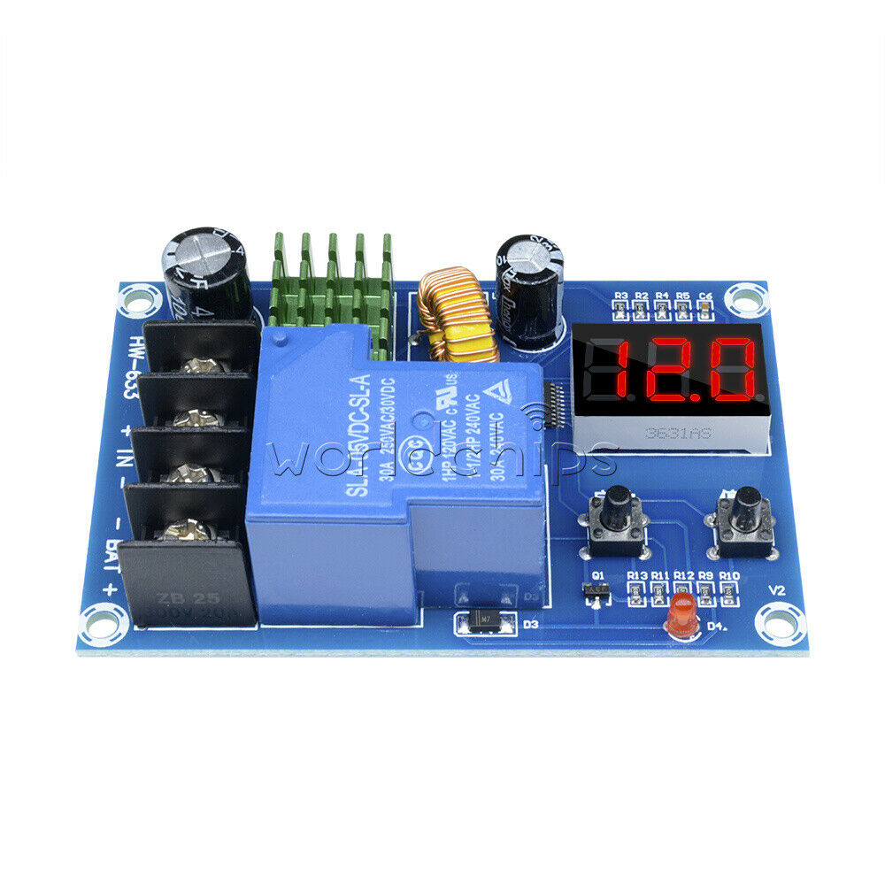 XH-M604 6-60V lead-acid Battery Charger Controller Protection Switch 12V/24V/48V