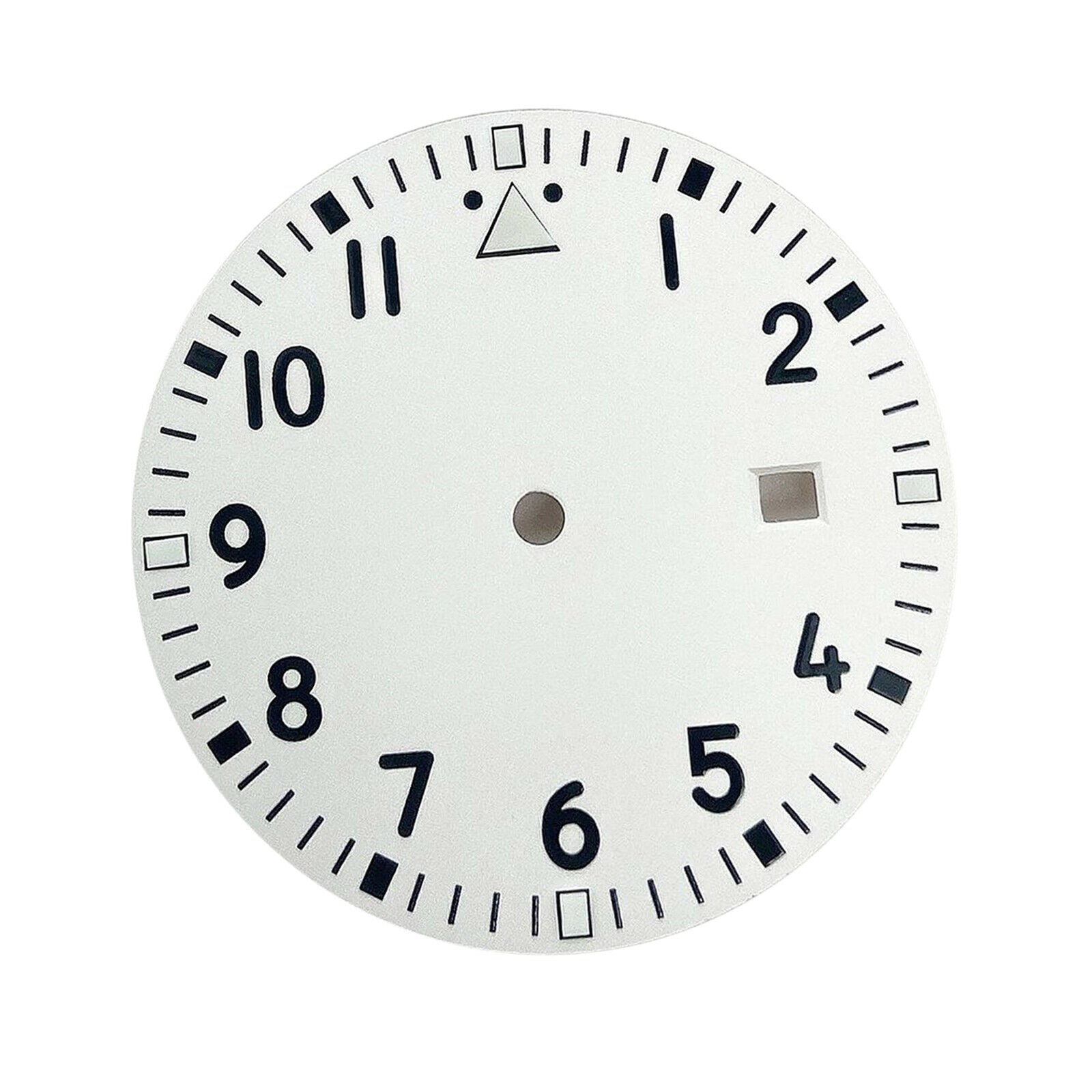 1.31inch Watch Dial Repair Part Calendar Display for   2813 White
