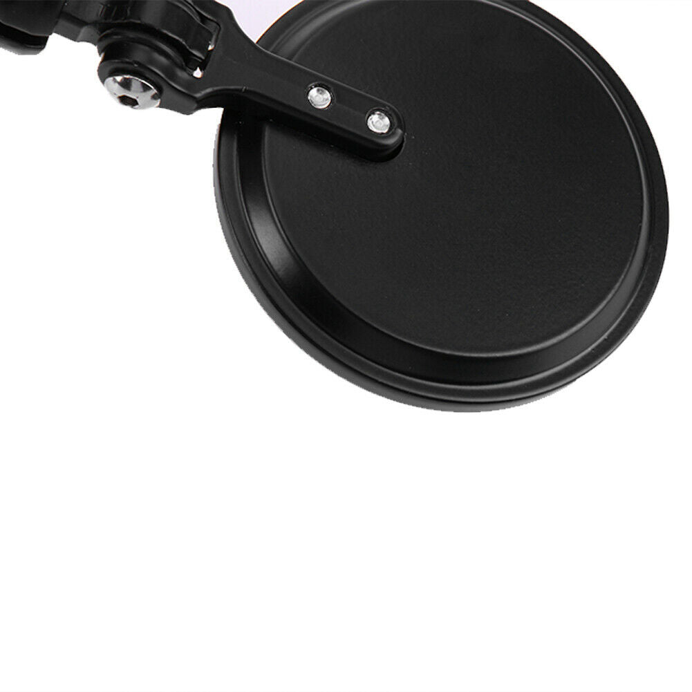 Universal Motorcycle Aluminum Fodable Handle Bar End Rearview Side Mirrors