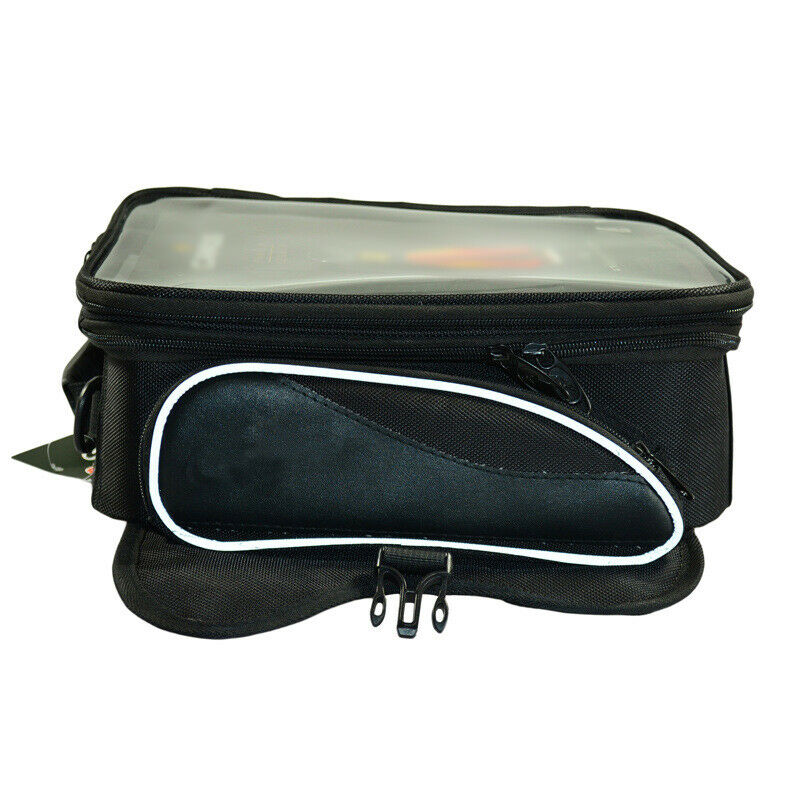 1680D Double Nylon Motorcycle Oil Fuel Tank Bag Backpack Waterproof Saddlebag