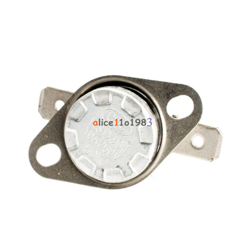 KSD301 NC 140°F / 60°C Degree Celsius N.C Temperature Switch Thermostat 250V 10A