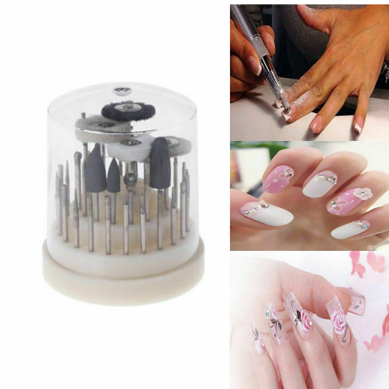 41Pcs 2.35 Mm Dental Laboratory Silicone Rubber Rotary Polishing Drill Bits
