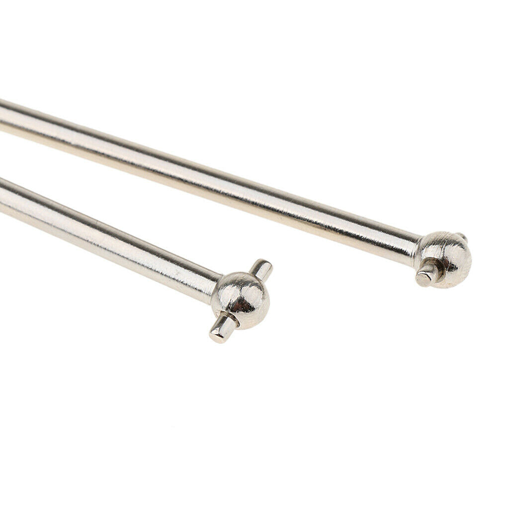 2pcs CVD Drive Axle 80mm Dogbone Shafts Upgrade Parts