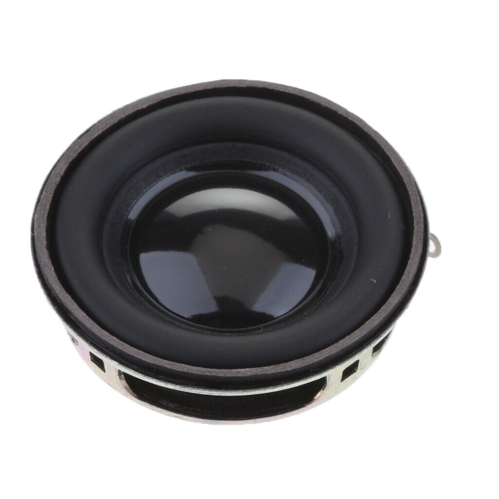 40mm 3W Full Range Audio Speaker Round Loudspeaker Replacement Black