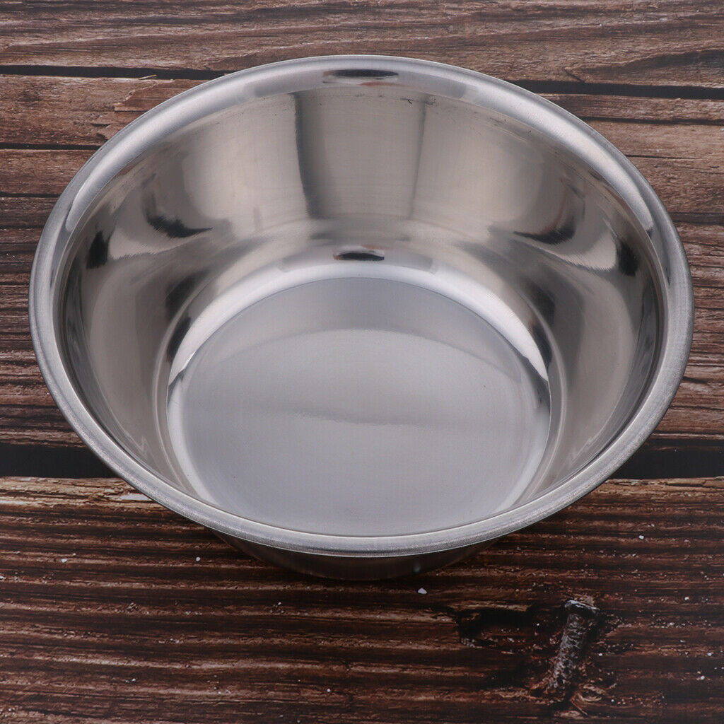Durable 304 Stainless Steel Shaving Dressing Bowl Cooking Mixing Bowls S