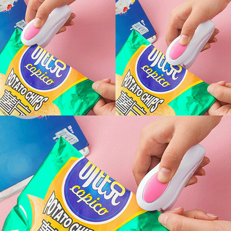 1 Pcs Mini Bag Sealer Kitchen Tools Household Tools Hand Held Sealer Mach JY