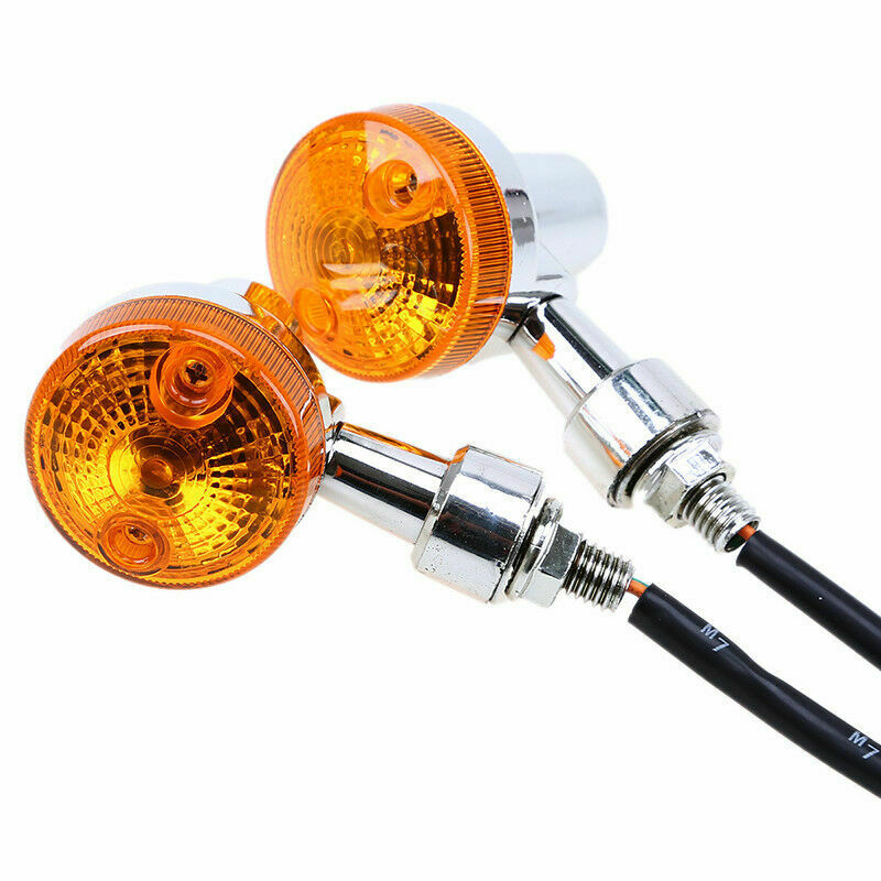 2PC 46mm Motor Turn Signals Stop Lights Fit For Dirt Bikes off-road ATV MX MTB