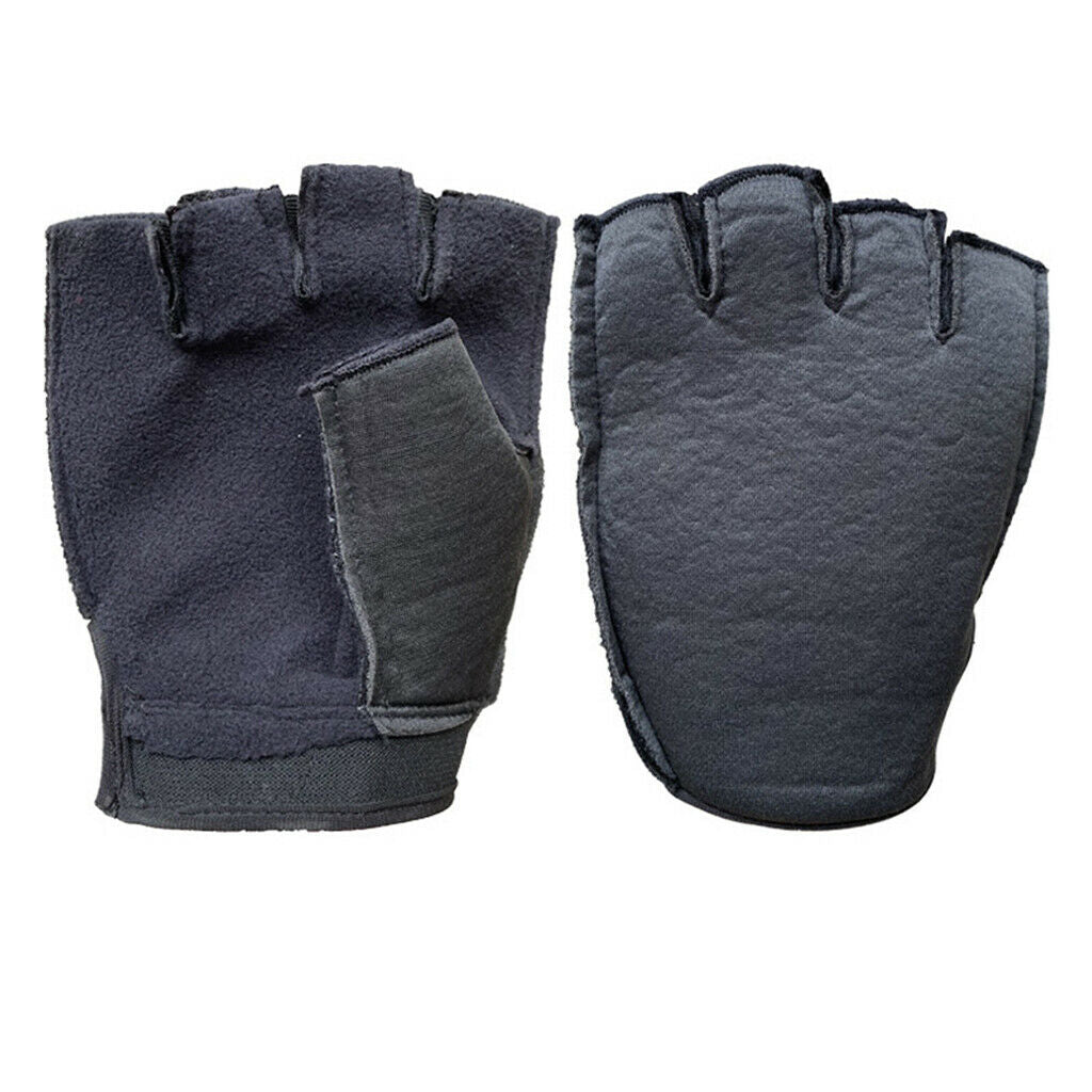 Cycling Gloves Fingerless Fishing Half Finger Glove Outdoor Fingers Protector