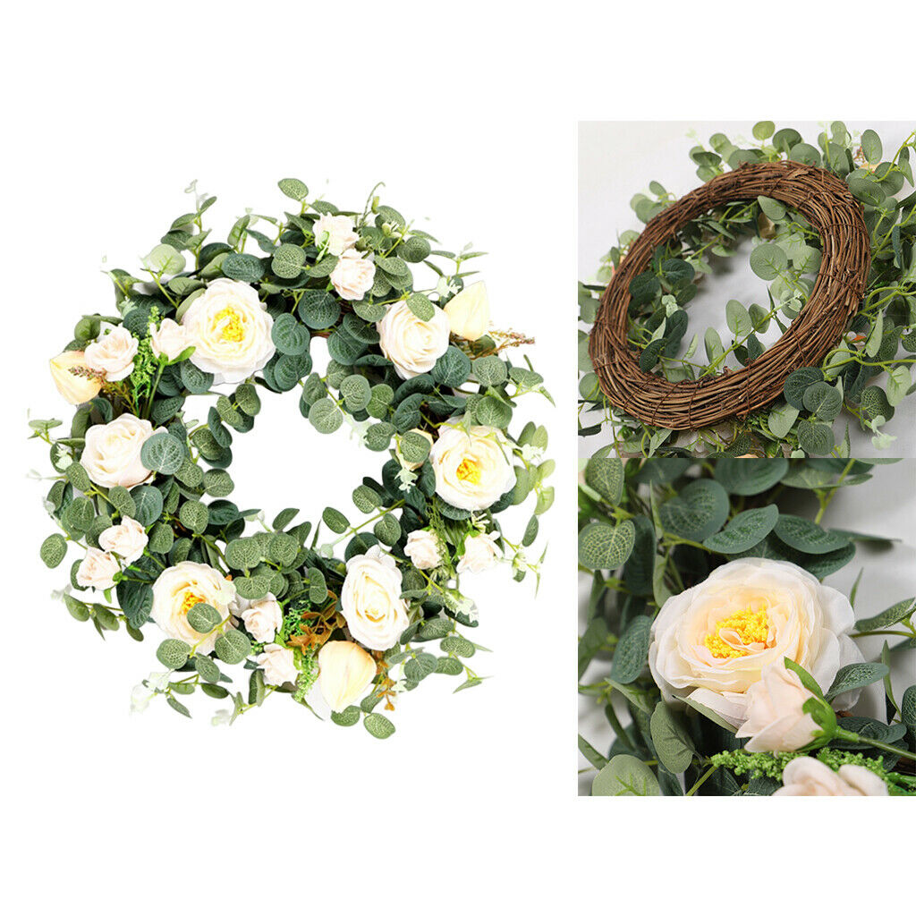 Simulation Eucalyptus Garland Front Door Party Home Living Room Office Decor