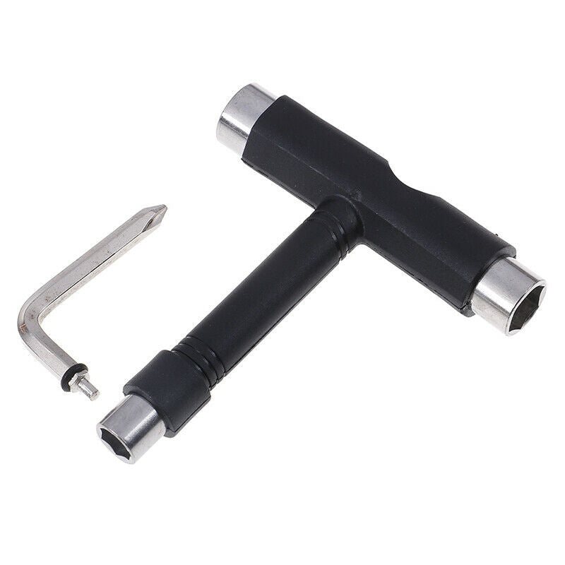Skateboard Roller Skate T TOOL MultiFunction All In One Wrench repair .l8