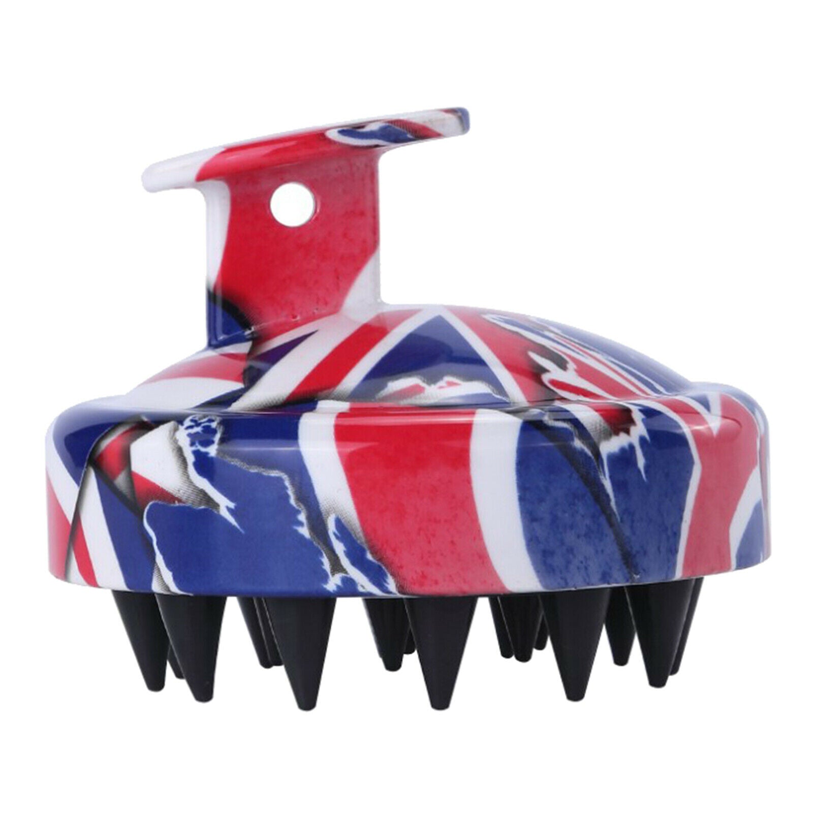 Head Hair Scalp Scrubber Massage Brush Shampoo Brush Soft Flag