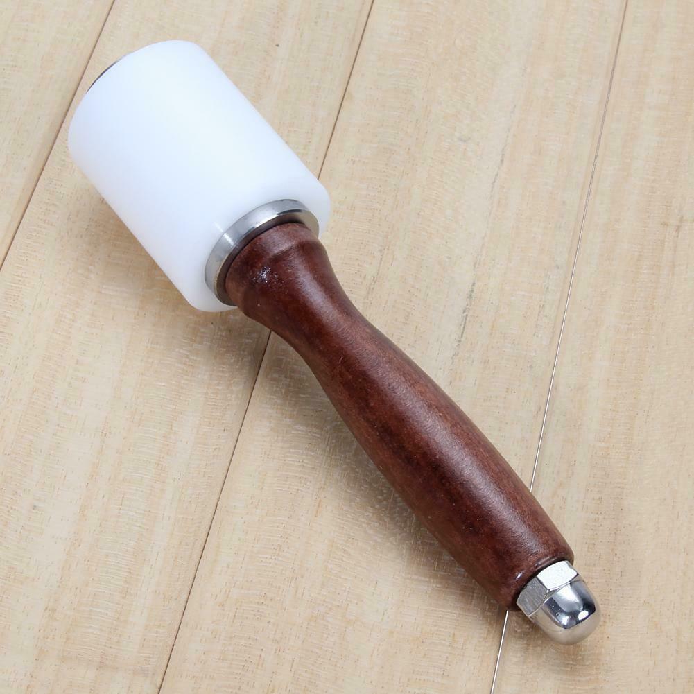 Strengthen Wooden Material Leather Cutting Hammer Craft Stamping Tools @