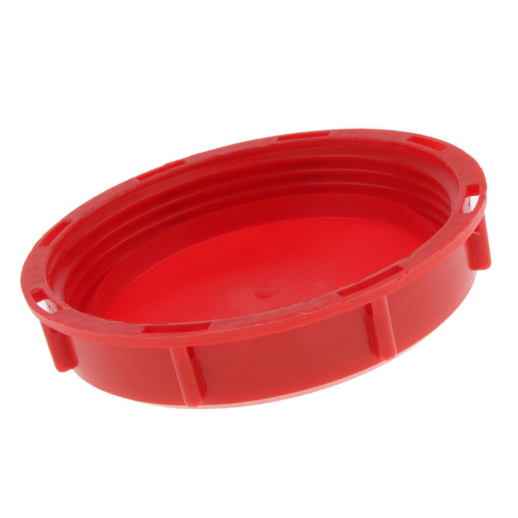 Ton Barrel Valve Dust Cover Valve Cover Ton Barrel Accessories IBC, Red